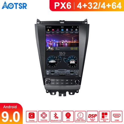 For Honda Accord 12.1 Inch Tesla-style Carplay Screens (2003-2007)