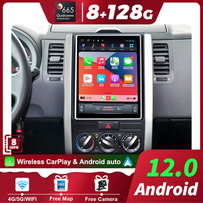 For NISSAN X-Trail T30 10.4 Inch Tesla-style Carplay Screens (2002-2008)