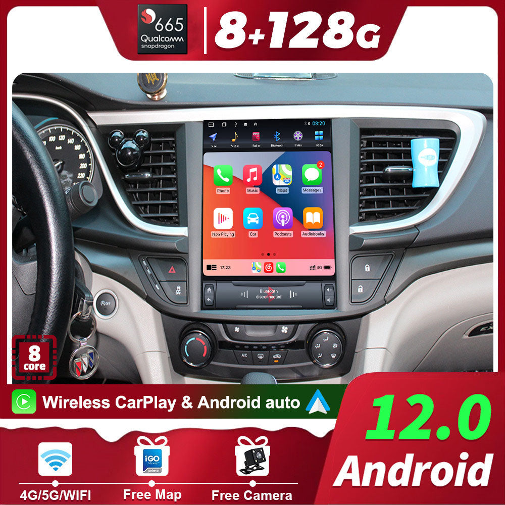 For Buick Excelle XT 10.4 Inch Tesla-style Carplay Screens 2015