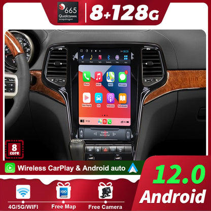 For Jeep Grand Cherokee 13.6 Inch Tesla-style Carplay Screens (2010-2019)