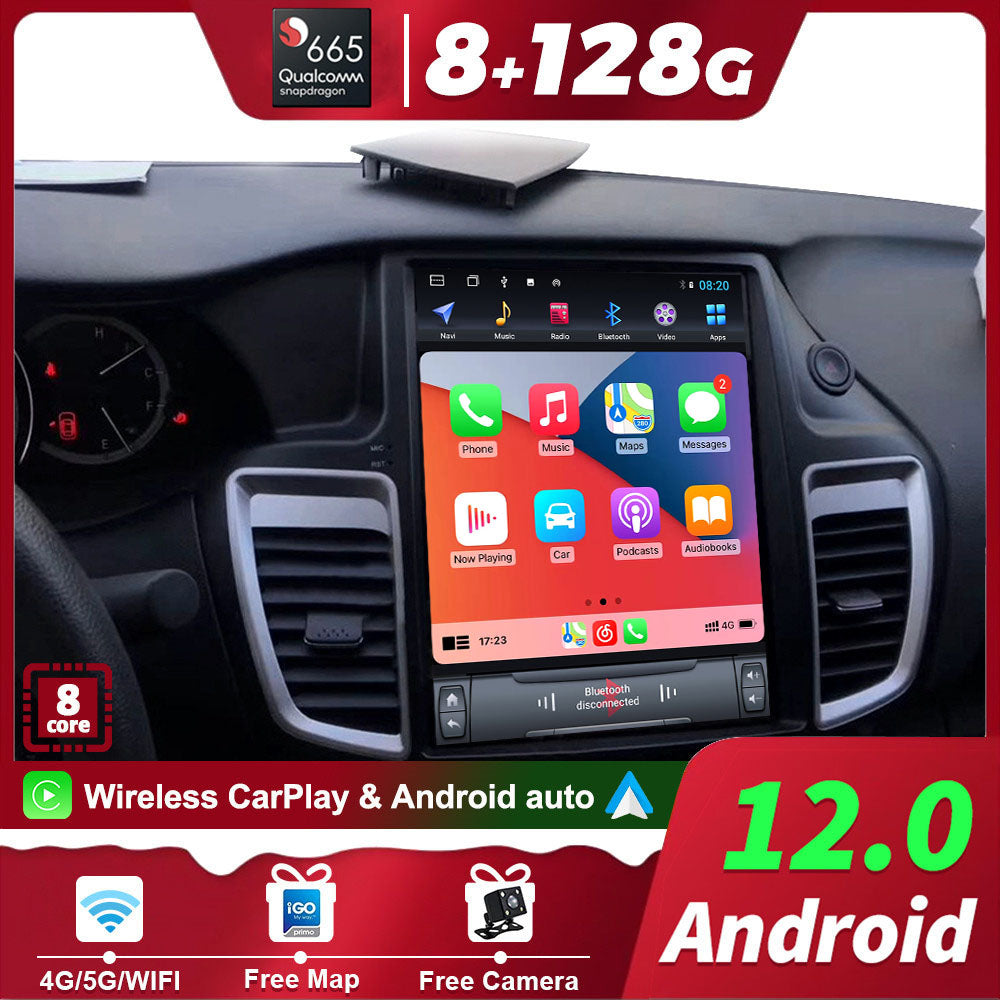 For Honda Accord 12.1 Inch Tesla-style Carplay Screens (2012-2017)