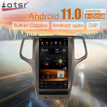 For Jeep Grand Cherokee 10.4 Inch Tesla-style Carplay Screens (2014-2018)