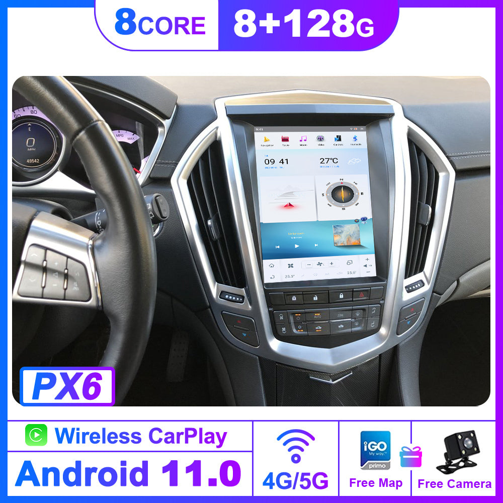 For Cadillac SRX New 12 Inch Tesla-style Carplay Screensn