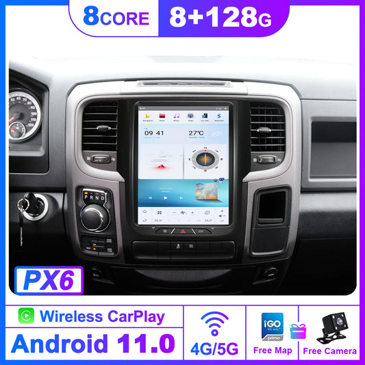 For Dodge Ram 10.4 Inch Tesla-style Carplay Screens (2014-2018)