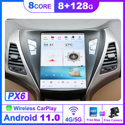 For Hyundai Elantra 10.4 Inch Tesla-style Carplay Screens（2016-2018)