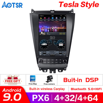 For Honda Accord 12.1 Inch Tesla-style Carplay Screens (2003-2007)