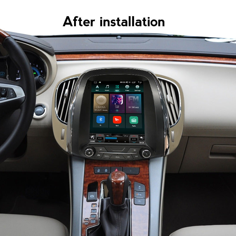 Tesla Screen For  Buick Larcosse 2009-2012 Android 13.0 Car Radio Player GPS Navi Auto Stereo Multimedia Video DSP Carplay 4G SIM