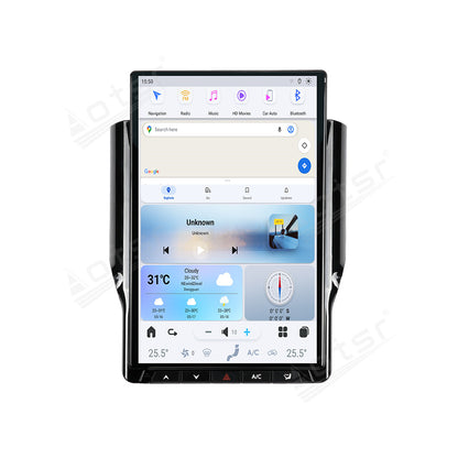 14.4 Inch Tesla Screen For Dodge Ram 2019+ Android 13.0 Car Radio Player GPS Navi Auto Stereo Multimedia Video DSP Carplay 4G SIM