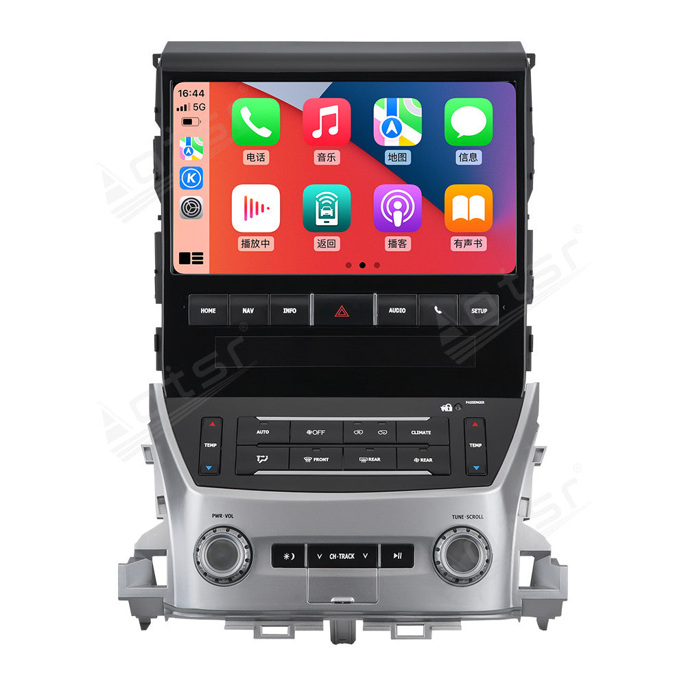 Tesla Screen For Toyota Land Cruiser LC200 2008-2015 Android 13.0 Car Radio Player GPS Navi Auto Stereo Multimedia Video DSP Carplay 4G SIM