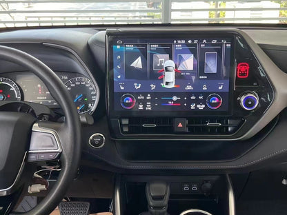 15 Inch Tesla Screen For Toyota Highlander 2022 Android 13.0 Car Radio Player GPS Navi Auto Stereo Multimedia Video DSP Carplay 4G SIM