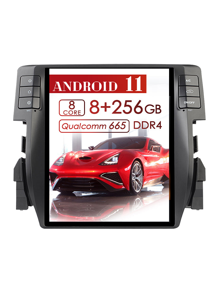 For Honda Civic 10.4 Inch Tesla-style Carplay Screens (2016-2019)