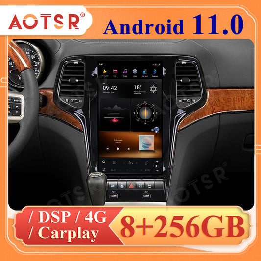 For Jeep Grand Cherokee 13.6 Inch Tesla-style Carplay Screens (2010-2019)