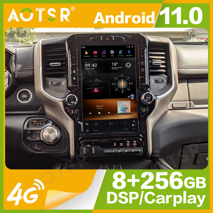 For Dodge Ram 12.1 Inch Tesla-style Carplay Screens (2018-2020)