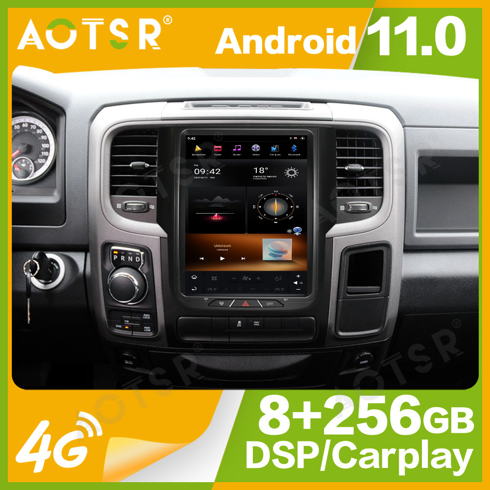 For Dodge Ram 10.4 Inch Tesla-style Carplay Screens (2014-2018)