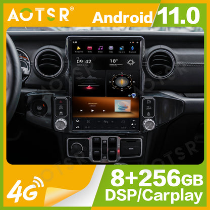 For Jeep Wrangler 13 Inch Tesla-style Carplay Screens (2018-2021)