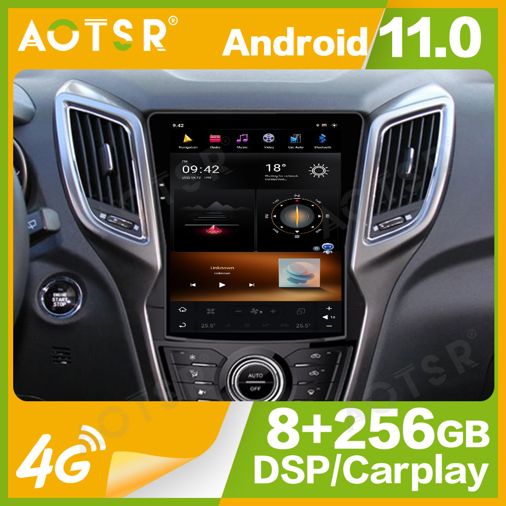 For Changan CS75 10.4 Inch Tesla-style Carplay Screens (2014-2018)