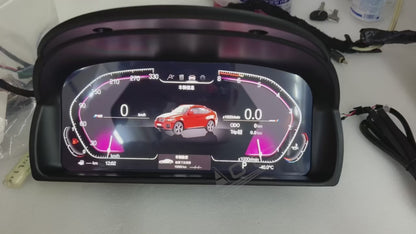 Aotsr 12.3 inches Screen For BMW E84 LCD Digital Cluster Virtual Cockpit Speedometer Dashboard LCD Screen Instrument Panel Part